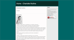 Desktop Screenshot of charlottemullins.com